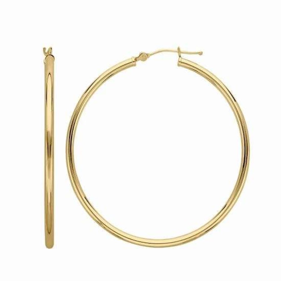 Jewelry * | Cheap Everlasting Gold 14K Gold Hoop Earrings