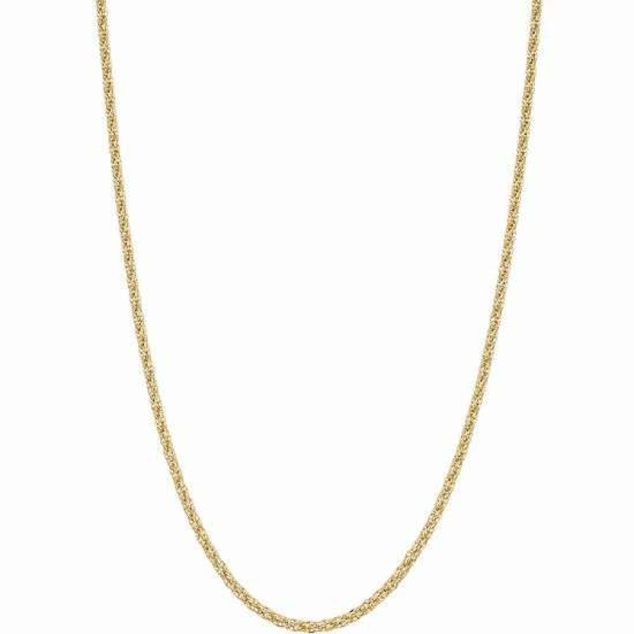 Jewelry * | Promo Everlasting Gold 14K Gold Tube Rope Chain Necklace