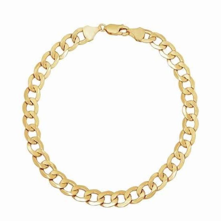 Jewelry * | Discount Everlasting Gold 14K Gold Curb Chain Bracelet