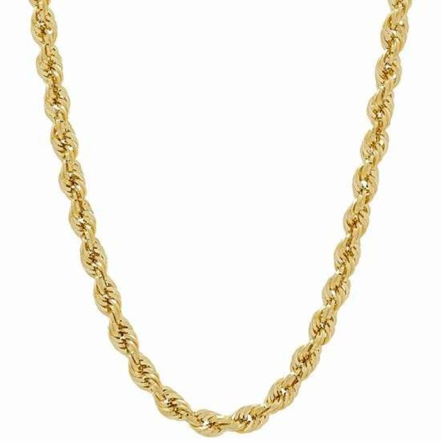 Jewelry * | Flash Sale Everlasting Gold 10K Gold Rope Chain Necklace