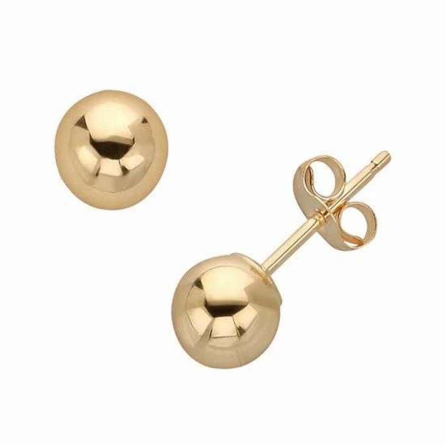 Jewelry * | Outlet Everlasting Gold 10K Gold Ball Stud Earrings