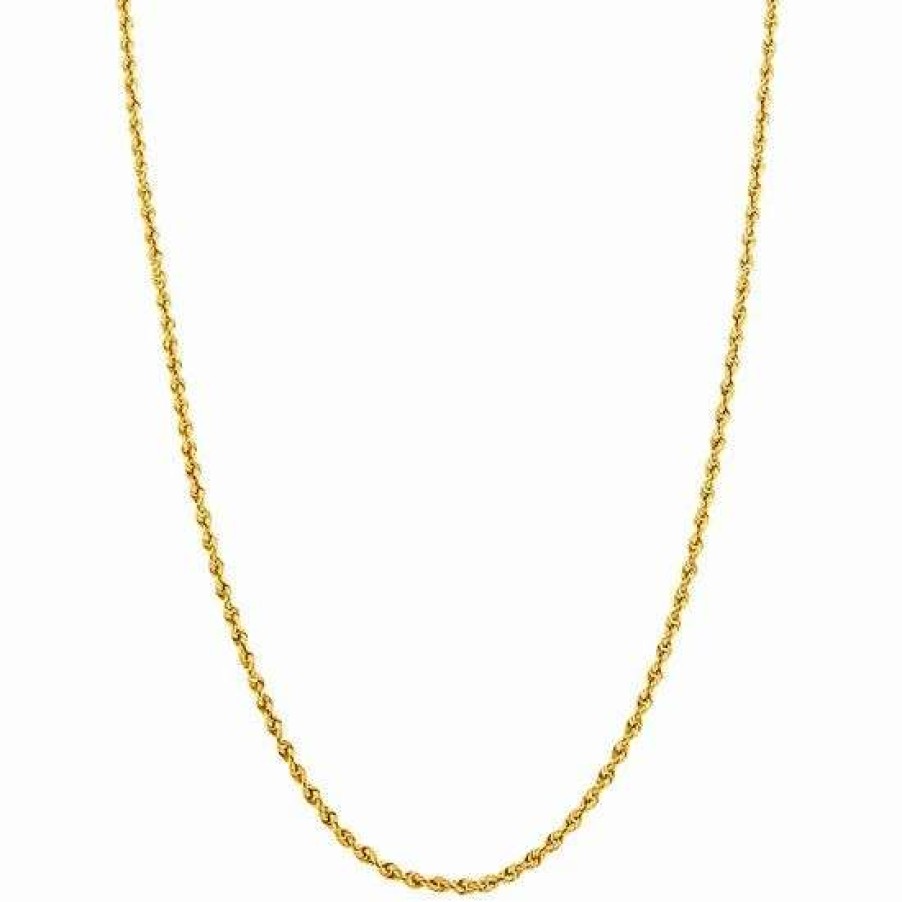 Jewelry * | Best Pirce Everlasting Gold 14K Gold Rope Chain Necklace