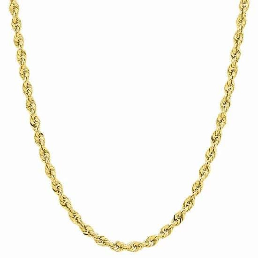 Jewelry * | Deals Everlasting Gold 14K Gold Hollow Glitter Chain Necklace