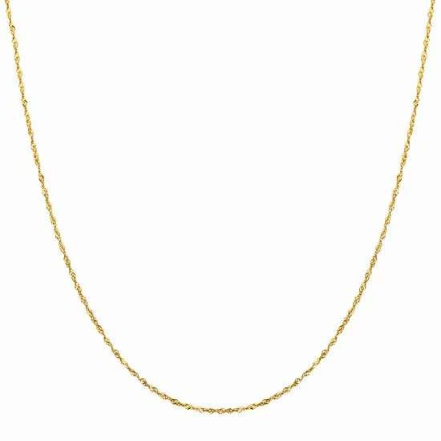 Jewelry * | Best Sale Everlasting Gold 14K Gold Singapore Chain Necklace