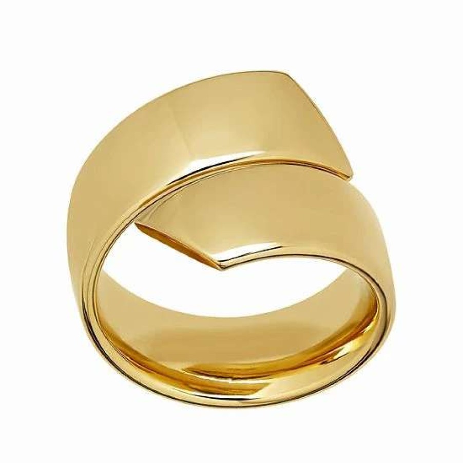 Jewelry * | Top 10 Everlasting Gold 10K Gold Bypass Ring