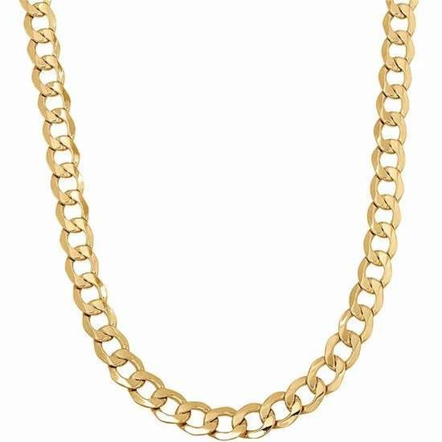 Jewelry * | Buy Everlasting Gold Men'S 14K Gold Curb Chain Necklace 22 In.