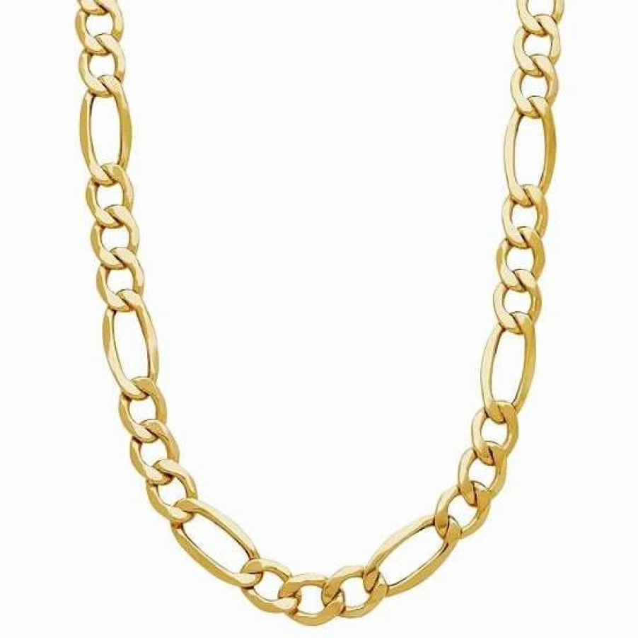 Jewelry * | New Everlasting Gold Men'S 14K Gold Figaro Chain Necklace 22 In.