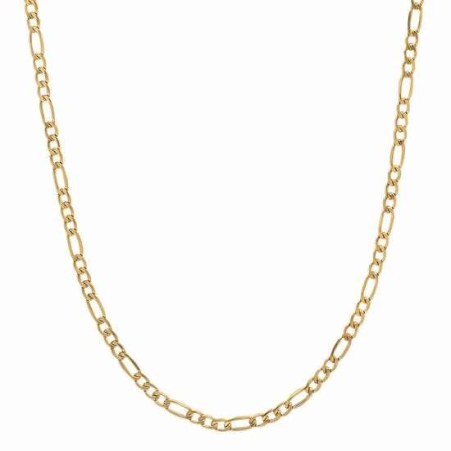 Jewelry * | Best Sale Everlasting Gold 14K Gold Hollow Figaro Chain Necklace 24 In.