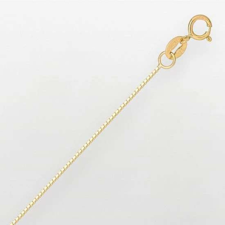 Jewelry * | Flash Sale Everlasting Gold 14K Gold Venetian Box Chain Necklace