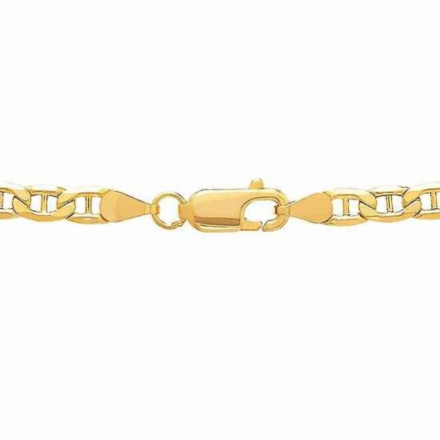 Jewelry * | Cheapest Everlasting Gold 14K Gold 4.10 Mm Hollow Mariner Chain Necklace 22 In.